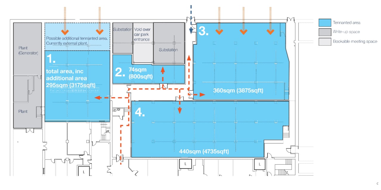 Washington St, Glasgow en alquiler Plano de planta tipo- Imagen 1 de 1