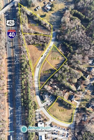 Más detalles de 000 Vest Mill Rd, Winston-Salem, NC - Terreno en venta