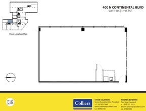 300 Continental Blvd, El Segundo, CA en alquiler Plano de la planta- Imagen 1 de 1