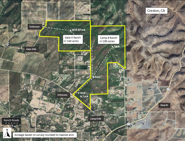 Camp 8 Road, Paso Robles, CA en venta - Foto principal - Imagen 1 de 12