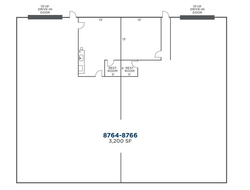 8760-8798 Tyler Blvd, Mentor, OH en alquiler Plano de la planta- Imagen 1 de 1