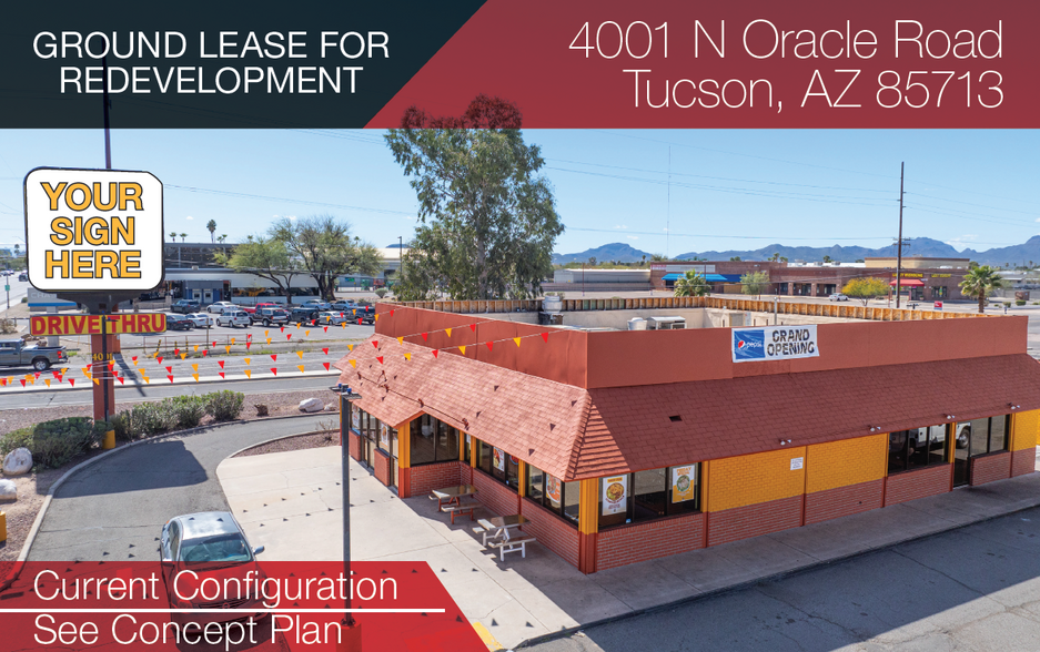 4001 N Oracle Rd, Tucson, AZ en alquiler - Foto del edificio - Imagen 1 de 5