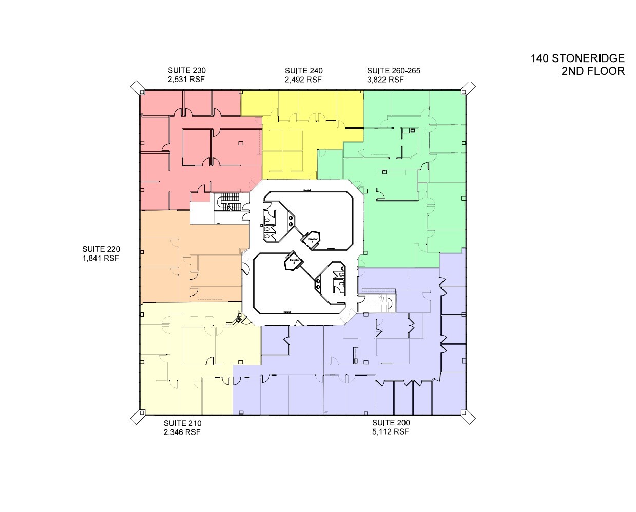 140 Stoneridge Dr, Columbia, SC en alquiler Plano de la planta- Imagen 1 de 1