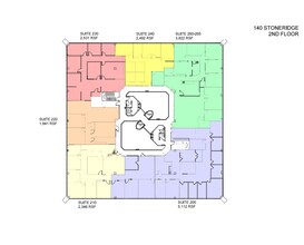 140 Stoneridge Dr, Columbia, SC en alquiler Plano de la planta- Imagen 1 de 1