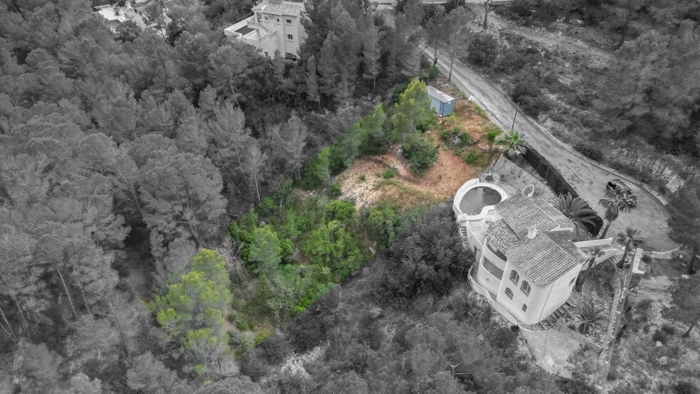 Terreno en Altea, Alicante en venta - Vista aérea - Imagen 2 de 10