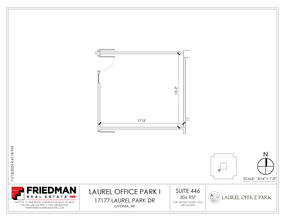 17177 N Laurel Park Dr, Livonia, MI en alquiler Plano de la planta- Imagen 1 de 2