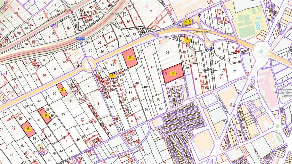 Polígono la Basala, 118, CASTELLÓN DE LA PLANA, Castellón en venta - Plano de la planta - Imagen 3 de 7