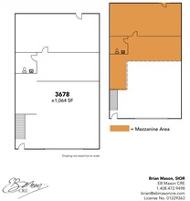 3670-3684 Bassett St, Santa Clara, CA en alquiler Plano de la planta- Imagen 1 de 1