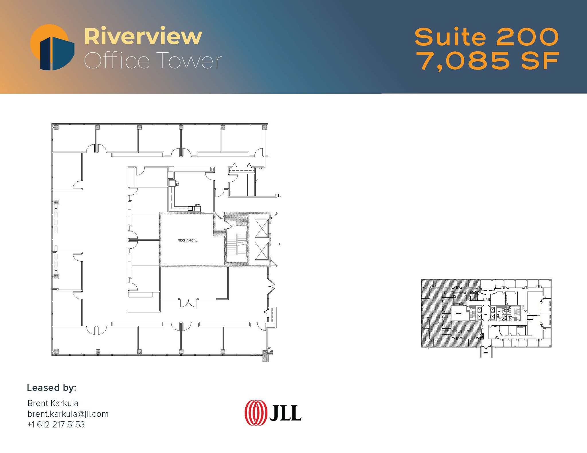 8009 34th Ave S, Bloomington, MN en venta Plano de la planta- Imagen 1 de 10