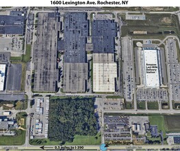 1600 Lexington Ave, Rochester, NY - VISTA AÉREA  vista de mapa