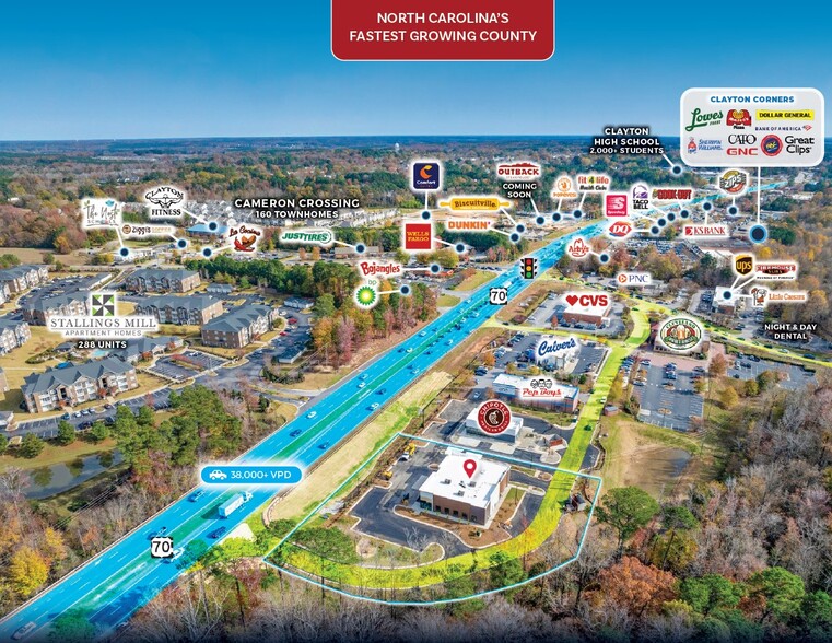 12011 US Highway 70 Business, Clayton, NC en venta - Foto del edificio - Imagen 1 de 5