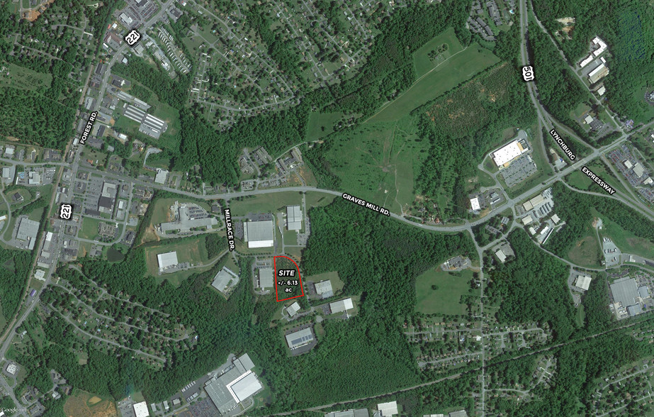 29 Millrace Dr, Lynchburg, VA en alquiler - Vista aérea - Imagen 1 de 2