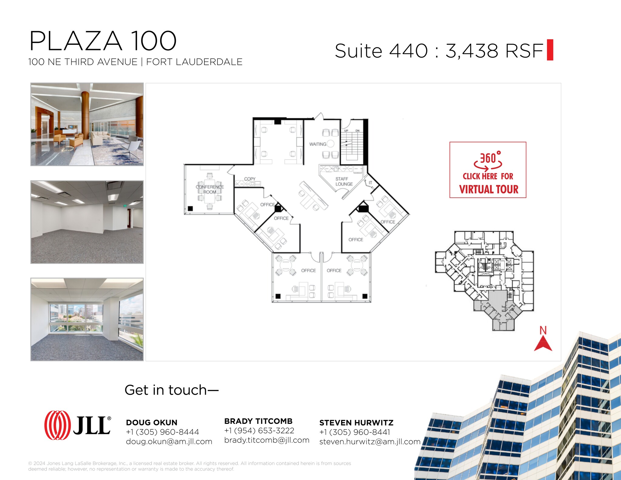 100 NE 3rd Ave, Fort Lauderdale, FL en alquiler Plano del sitio- Imagen 1 de 52