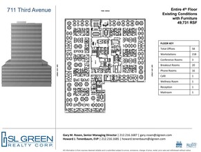 711 Third Ave, New York, NY en alquiler Plano de la planta- Imagen 1 de 1