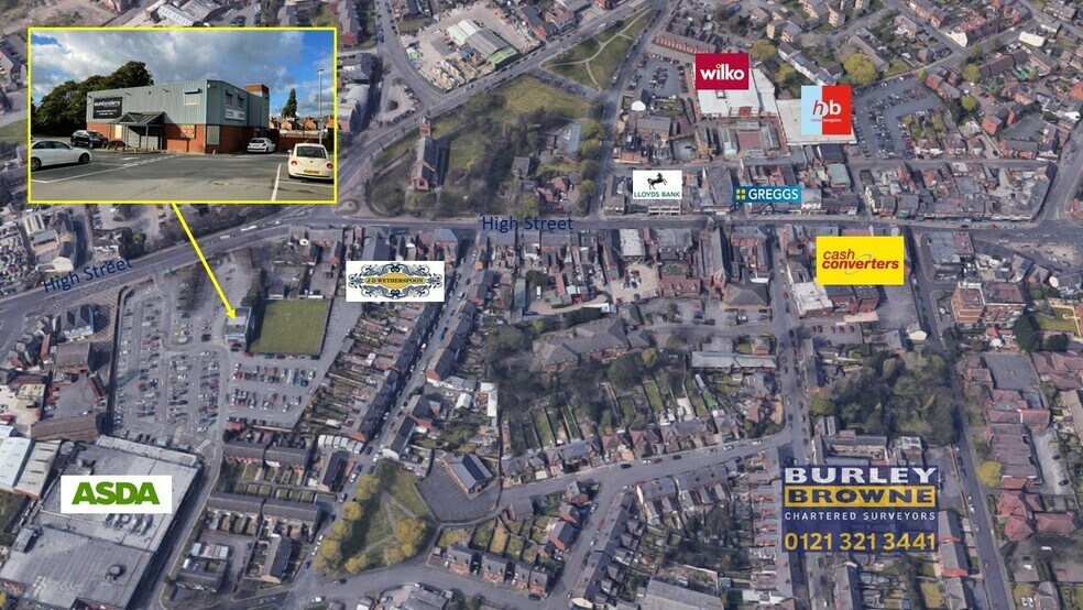 152A High St, Bloxwich en venta - Foto del edificio - Imagen 3 de 10