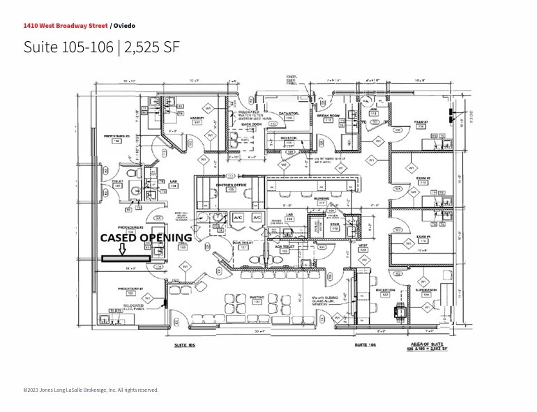 1410 W Broadway St, Oviedo, FL en alquiler Plano de la planta- Imagen 1 de 1