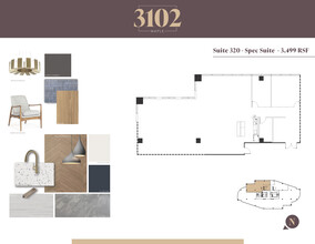 3102 Maple Ave, Dallas, TX en alquiler Plano de la planta- Imagen 1 de 1