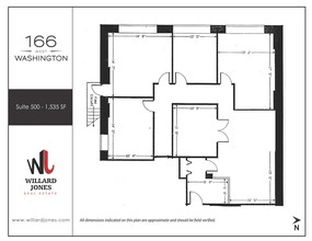 166 W Washington St, Chicago, IL en alquiler Plano de la planta- Imagen 1 de 1