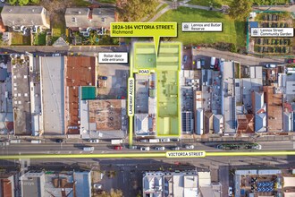 162A-164 Victoria St, Richmond, VIC - Aérea vista de mapa