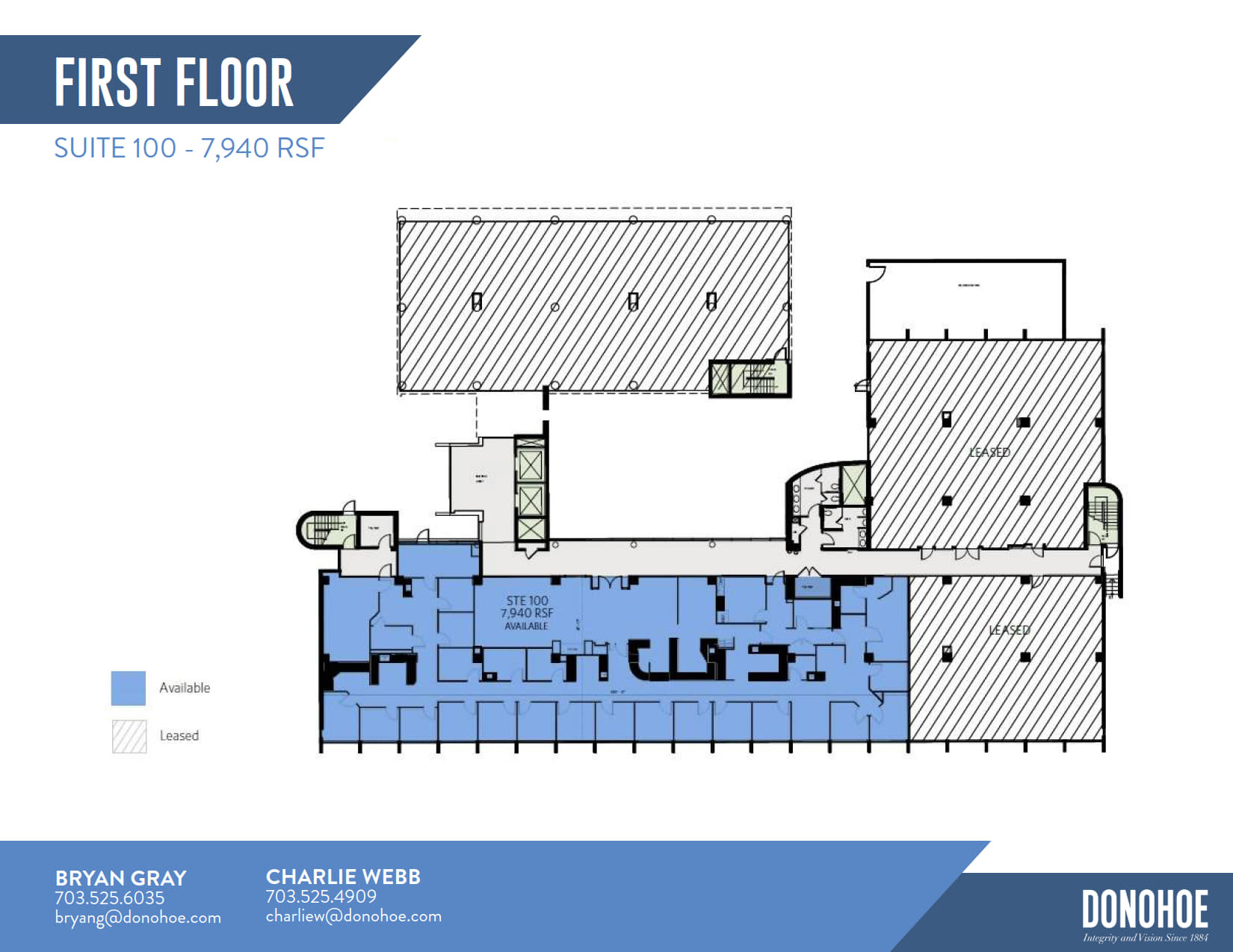 8320 Old Courthouse Rd, Vienna, VA en alquiler Plano de la planta- Imagen 1 de 1