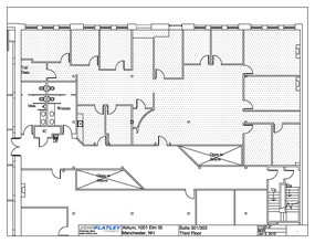 977-1001 Elm St, Manchester, NH en alquiler Plano de la planta- Imagen 1 de 1