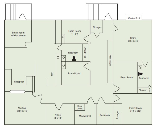 140 Vann St NE, Marietta, GA en alquiler Plano de la planta- Imagen 1 de 1