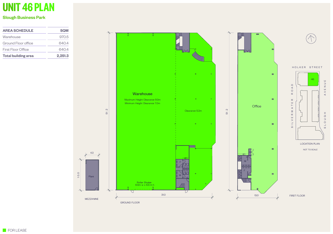 2 Slough Ave, Silverwater Parramatta en alquiler Plano de la planta- Imagen 1 de 1