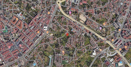 Rua Mantelas, 54, Vigo, PON - Aérea vista de mapa