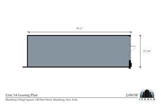 140 Pine St, Hamburg, NY en alquiler Plano de la planta- Imagen 2 de 4