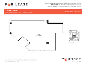 12700 Park Central Dr, Dallas, TX en alquiler Plano de la planta- Imagen 1 de 2