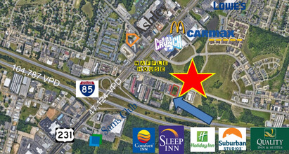 5007 Carmichael Rd, Montgomery, AL - VISTA AÉREA  vista de mapa