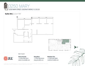 3250 Mary St, Coconut Grove, FL en alquiler Plano del sitio- Imagen 1 de 1