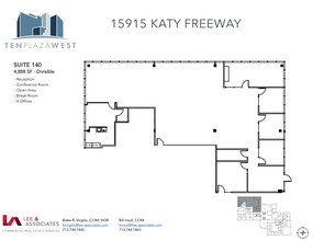 15915 Katy Fwy, Houston, TX en alquiler Plano de la planta- Imagen 1 de 1