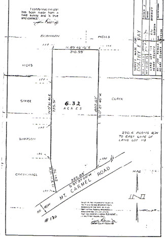 Más detalles para 130 Mount Carmel Rd, Mcdonough, GA - Terrenos en venta