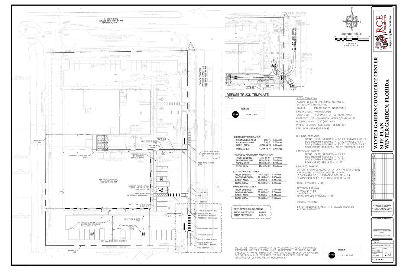 Plano del sitio