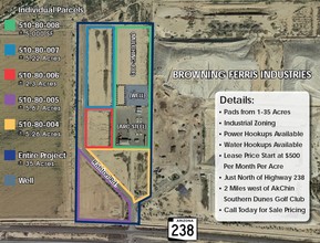 22423 N Ralston Rd, Maricopa, AZ - VISTA AÉREA  vista de mapa