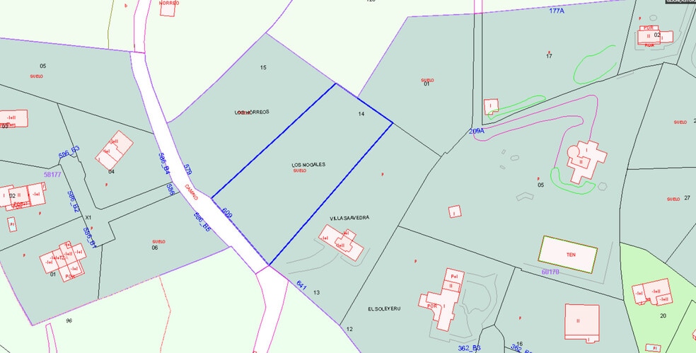 Camino de la Coria, Gijón, Asturias en venta - Plano de la planta - Imagen 3 de 14