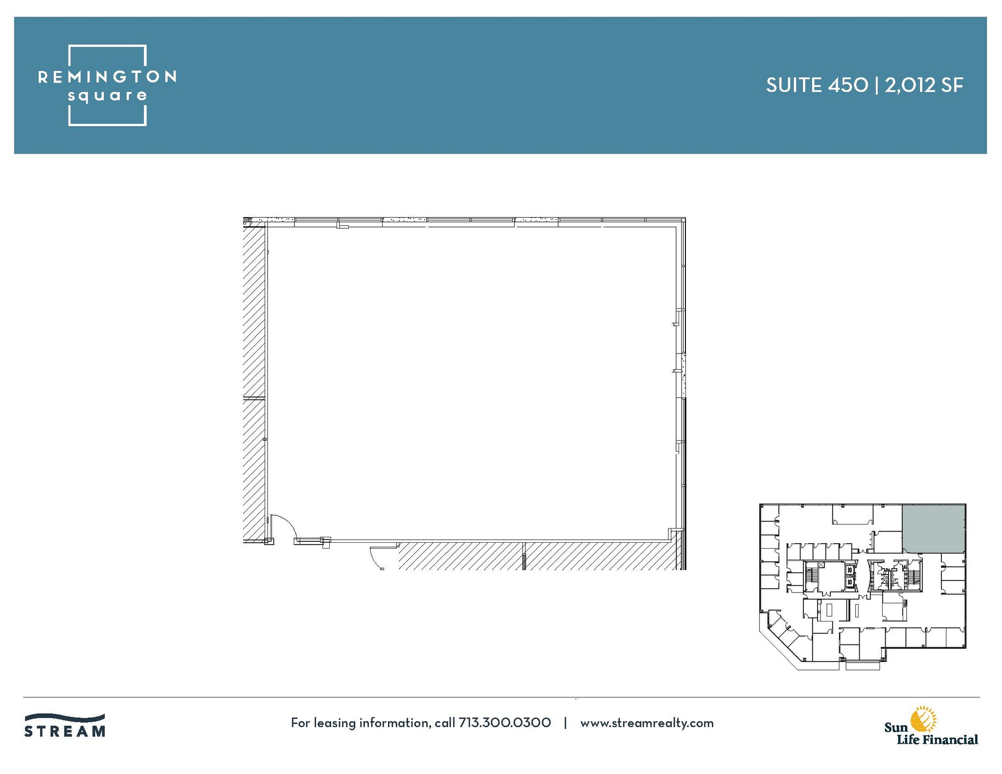 10603 W Sam Houston Pky N, Houston, TX en alquiler Plano de la planta- Imagen 1 de 6