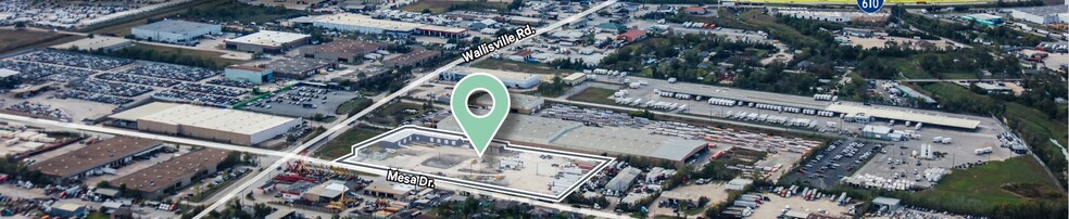 9605 Wallisville Rd, Houston, TX en alquiler - Vista aérea - Imagen 2 de 4