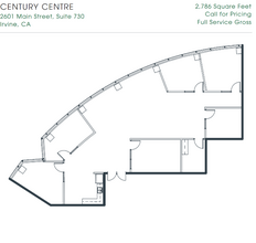 2601-2603 Main St, Irvine, CA en alquiler Plano de la planta- Imagen 1 de 1