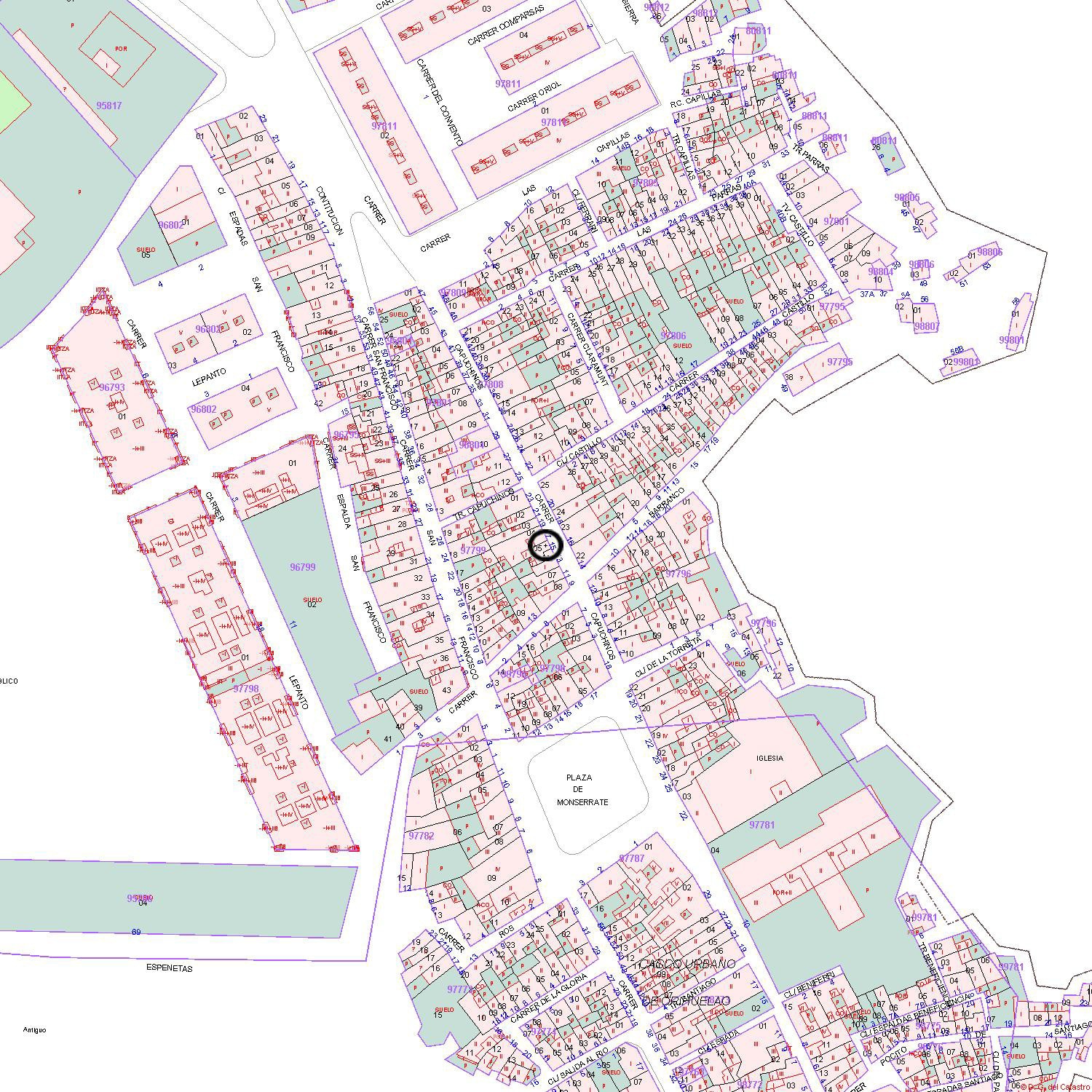 Pla?A Capuchinos, Orihuela, Alicante en venta Plano de la planta- Imagen 1 de 13
