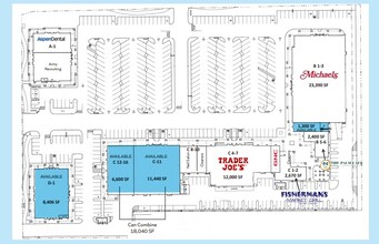 44100-44250 Town Center Way, Palm Desert, CA en alquiler Plano del sitio- Imagen 1 de 1