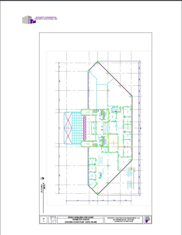 651 Perimeter Dr, Lexington, KY en alquiler Plano de la planta- Imagen 1 de 2