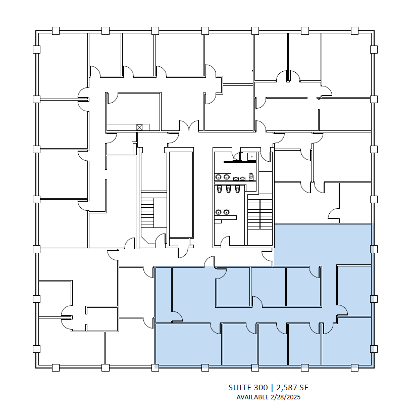 101 Summit Ave, Fort Worth, TX en alquiler Plano de la planta- Imagen 1 de 1