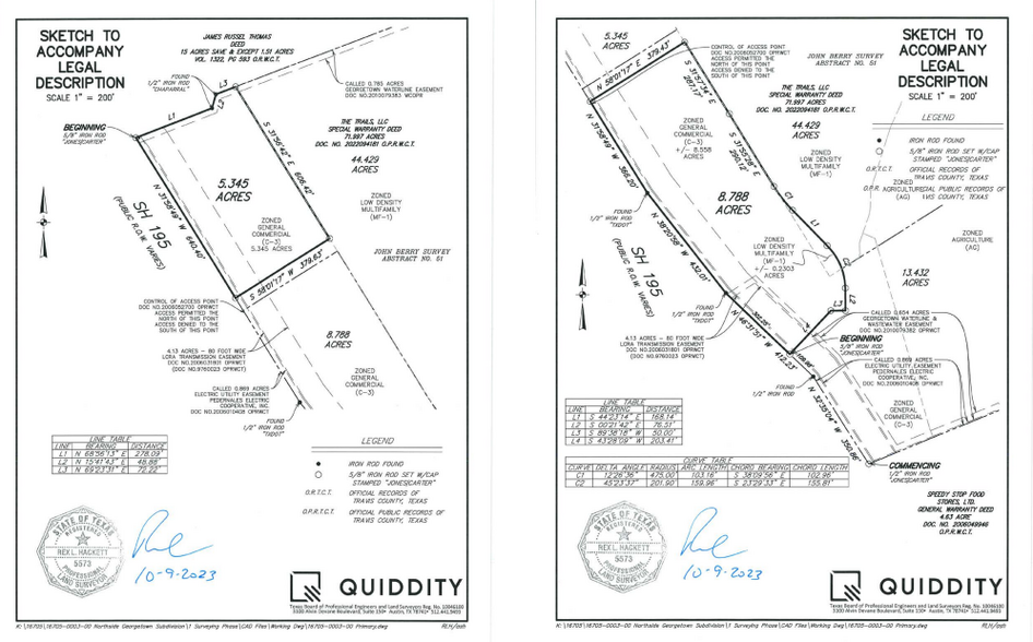 Intersection of I-35, 195, and 130, Georgetown, TX en venta - Foto del edificio - Imagen 3 de 7