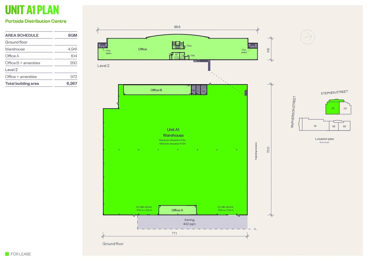 2-8 McPherson St, Sydney en alquiler Plano de la planta- Imagen 1 de 1