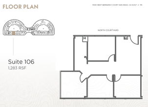 11440 W Bernardo Ct, San Diego, CA en alquiler Plano de la planta- Imagen 1 de 1