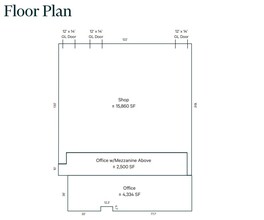 1170 Chicago Rd, Troy, MI en alquiler Plano de la planta- Imagen 2 de 2