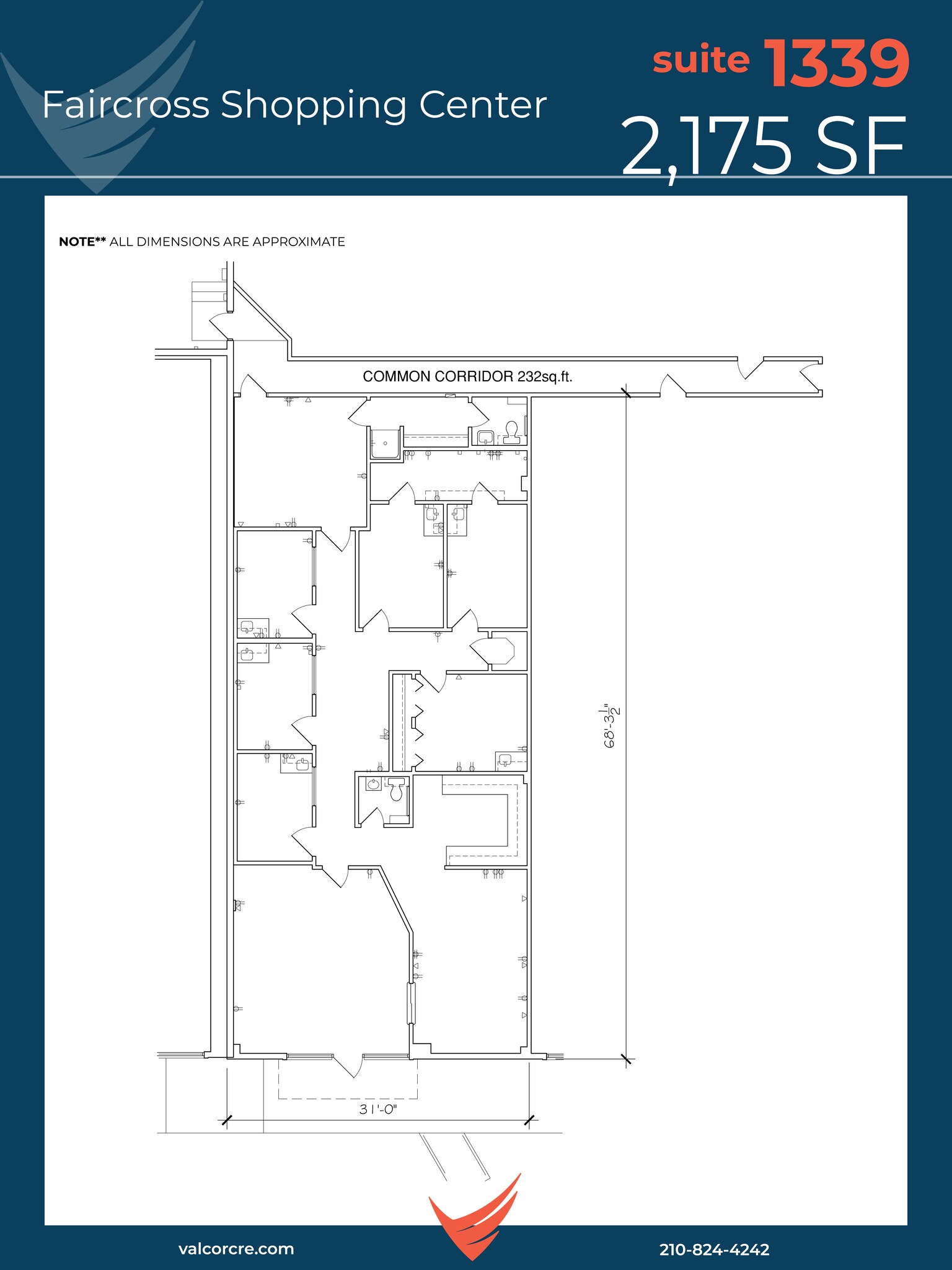 1327-1351 Fair Ave, San Antonio, TX en alquiler Plano del sitio- Imagen 1 de 1