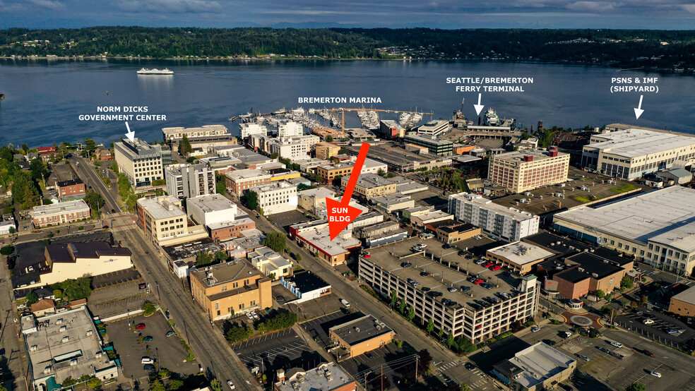 545 5th St, Bremerton, WA en alquiler - Vista aérea - Imagen 2 de 6